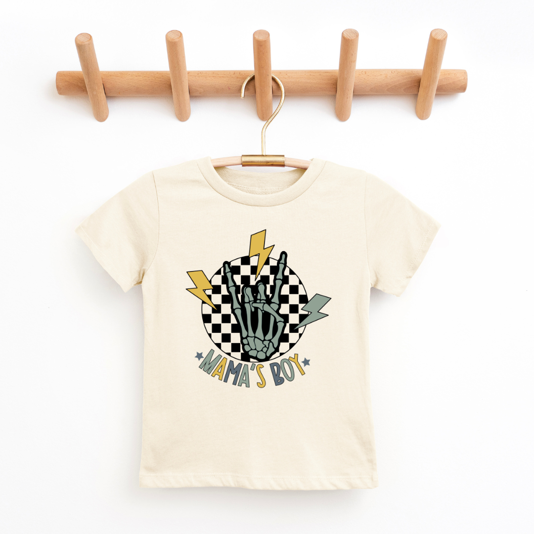 "Mama's Boy" - Youth & Toddler Tee - Size: 2T-YXL