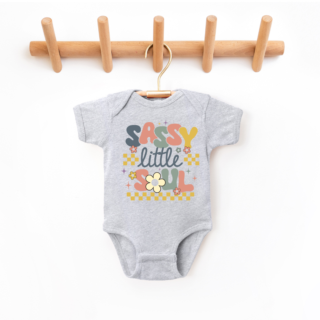 "Sassy Little Soul" - Infant Bodysuit - Size: NB-24M