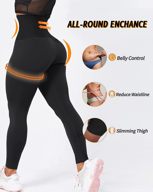 Plus - Corset Body Shaper Leggings