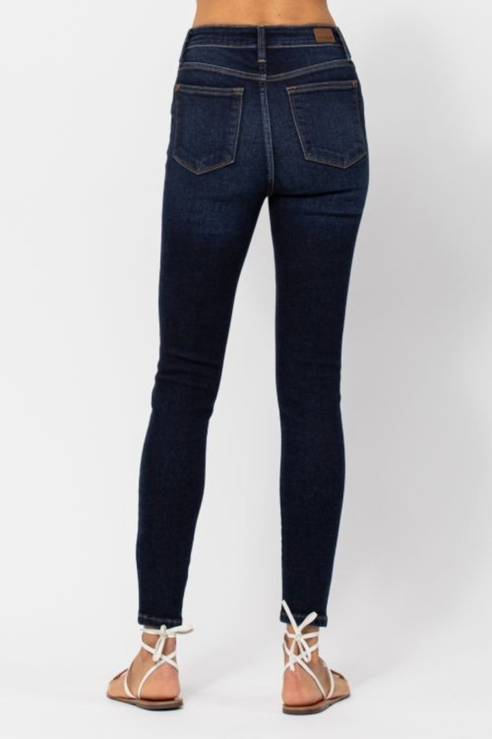 Judy Blue - High Waist Handsand Skinny Jeans - Size: 0-24W