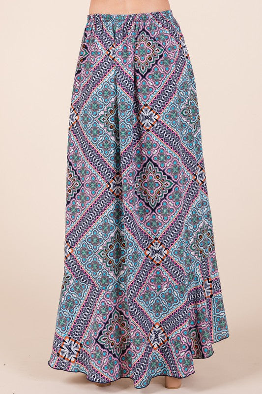 OFC - Tribal Print Skirt Set