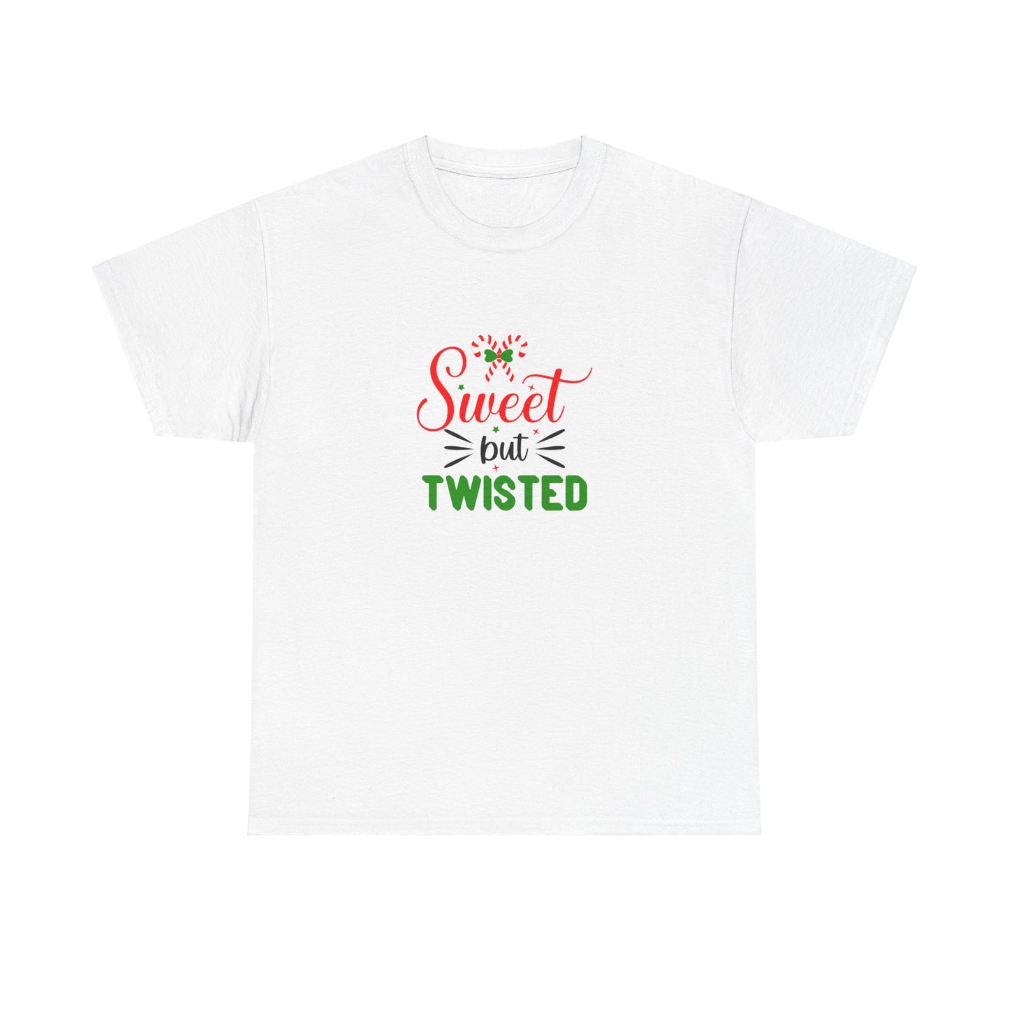 Sweet But Twisted - Unisex Heavy Cotton Tee - Size: S-5XL - Christmas Collection