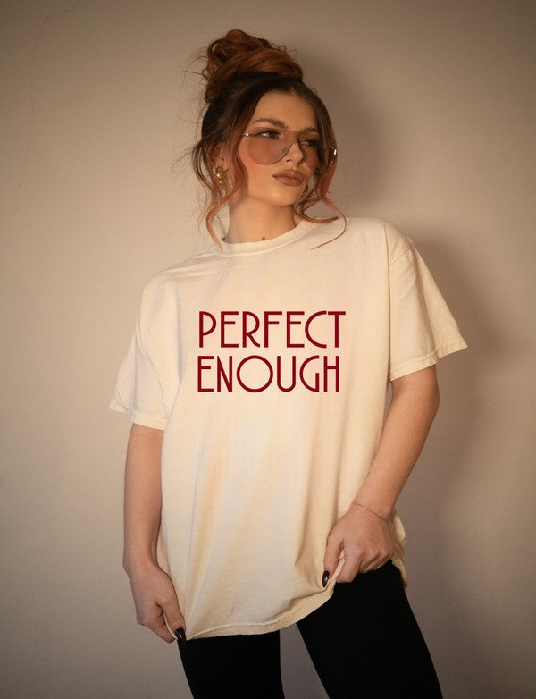 Perfect Enough - Graphic Tee (Bella Canvas) - Size: XS-XL