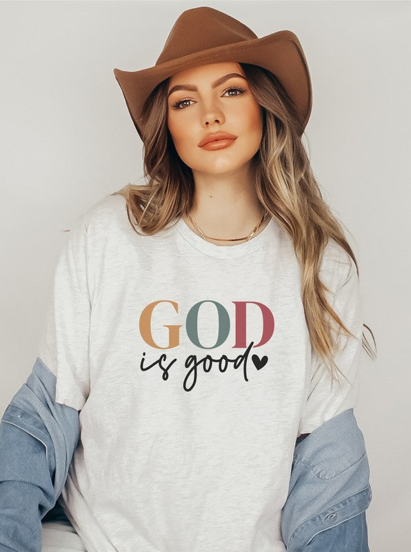 God is Good - Graphic Tee (Bella Canvas) - Size: XS-XL