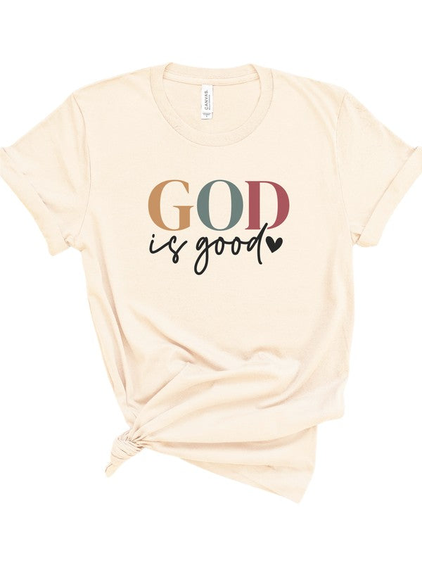 God is Good - Graphic Tee (Bella Canvas) - Size: XS-XL