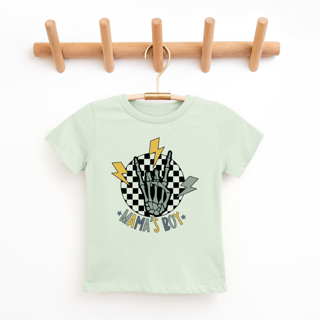 "Mama's Boy" - Youth & Toddler Tee - Size: 2T-YXL