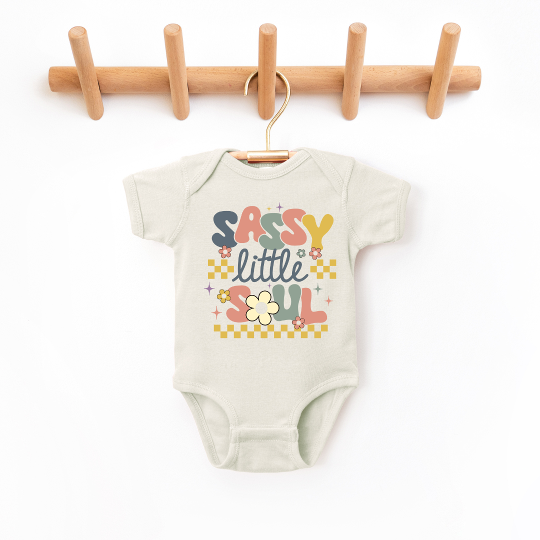 "Sassy Little Soul" - Infant Bodysuit - Size: NB-24M