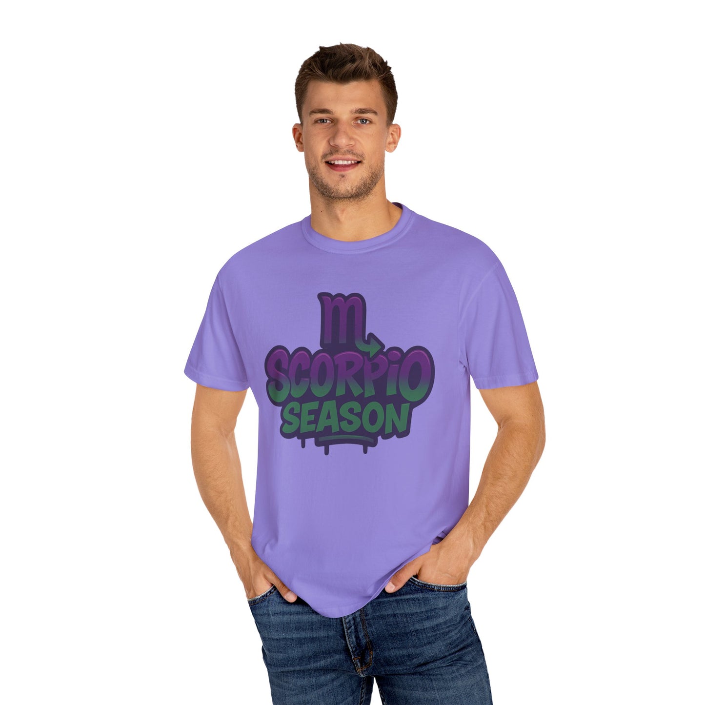 Scorpio Season Graphic T-shirt, Unisex Tee, Zodiac Shirt, Astrology Apparel, Gift for Scorpio, Horoscope Fashion