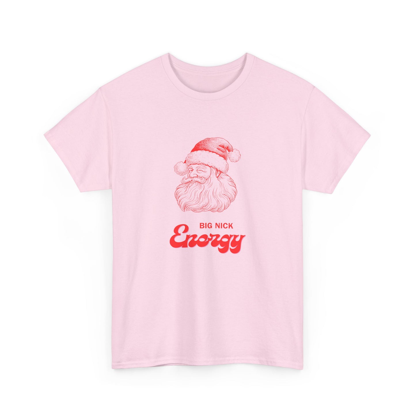 Big Nick Energy - Unisex Heavy Cotton Tee - Size: S-5XL - Christmas Collection