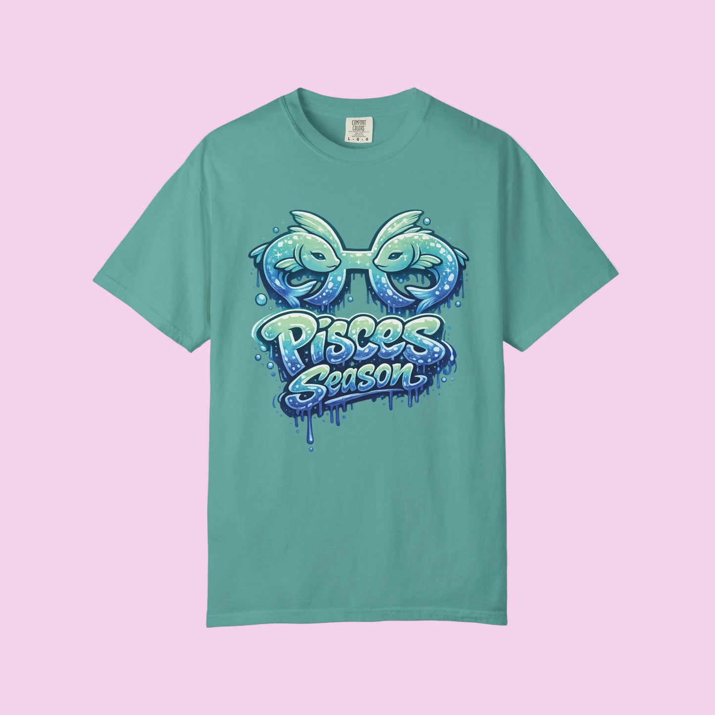 Pisces Season Graphic T-Shirt - Size: S-3XL