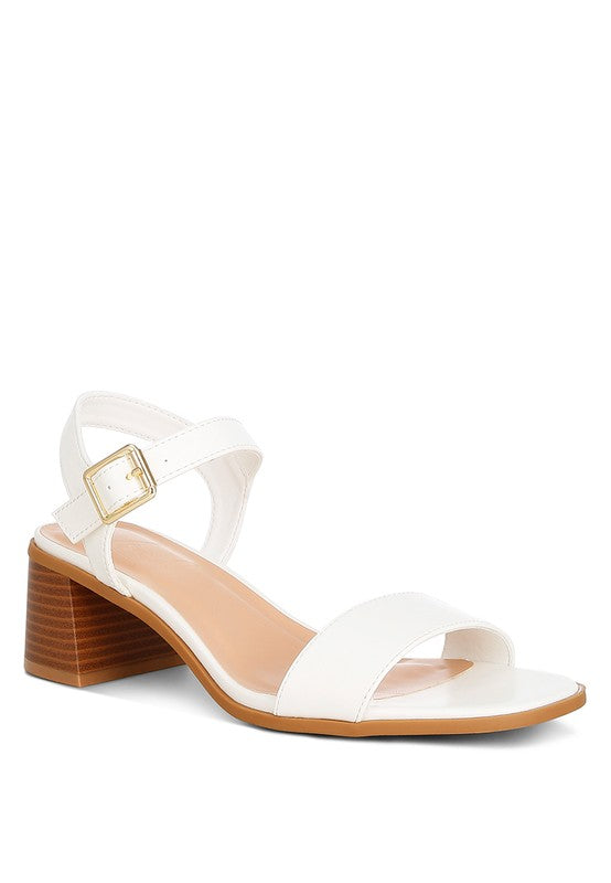 London Rag - Varya Stacked Heel Sandals