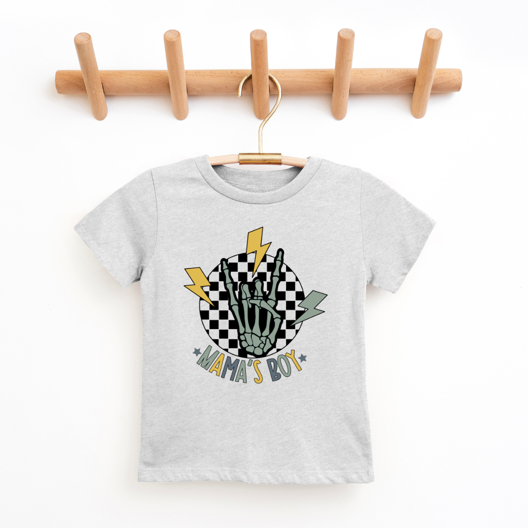 "Mama's Boy" - Youth & Toddler Tee - Size: 2T-YXL