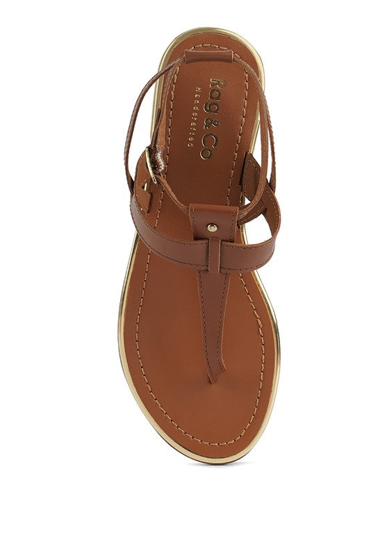 Rag & Co - Irene Flat Thong Sandals