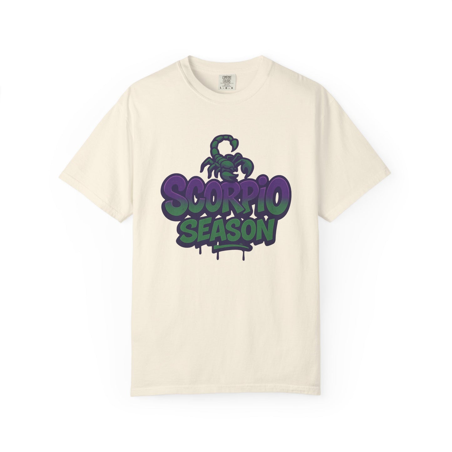 Scorpio Season Graphic T-Shirt, Stylish Scorpio Tee, Birthday Gift for Scorpio, Astrology Fan Apparel, Casual October T-Shirt