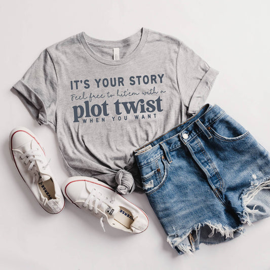 Plot Twist - Graphic Tee