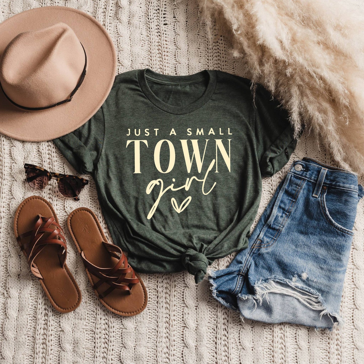 "Small Town Girl" - Graphic Tee