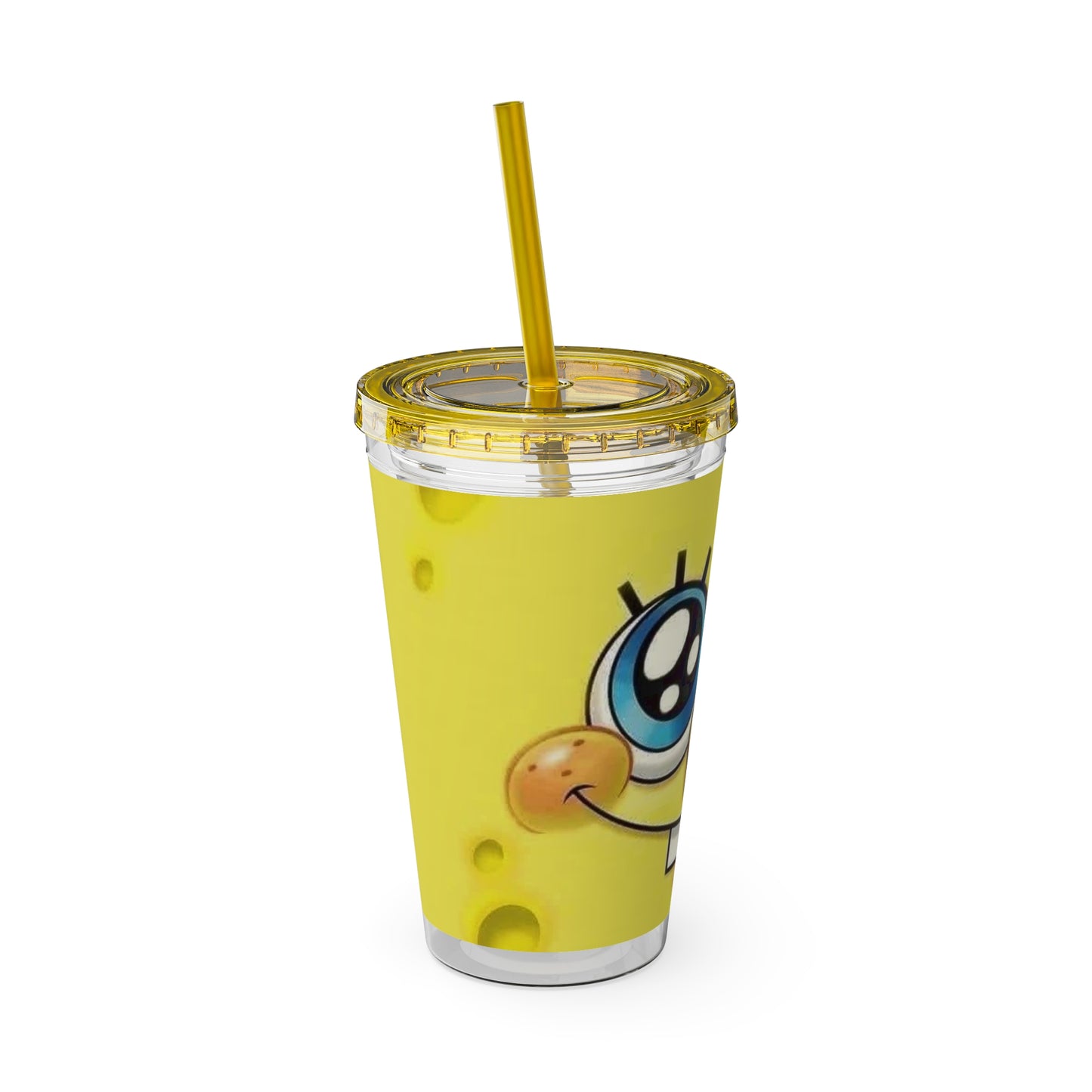 Kids SpongeBob Sunsplash Tumbler with Straw, 16oz