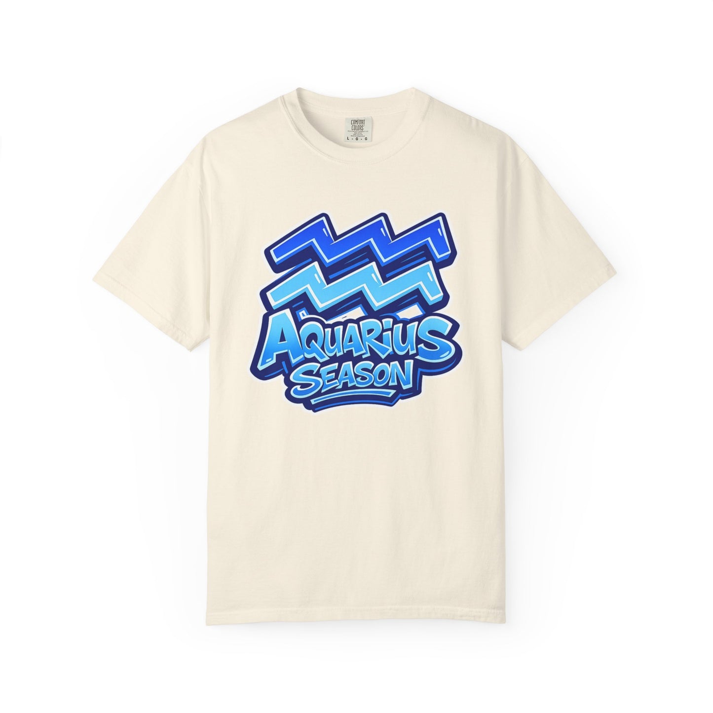 Aquarius Season T-Shirt - Zodiac Graphic Tee - Size: S-4XL