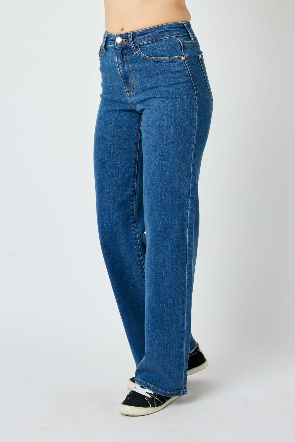 Judy Blue - High Rise Straight Jeans - Size: 0-24W