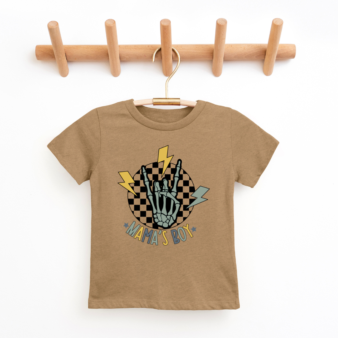 "Mama's Boy" - Youth & Toddler Tee - Size: 2T-YXL