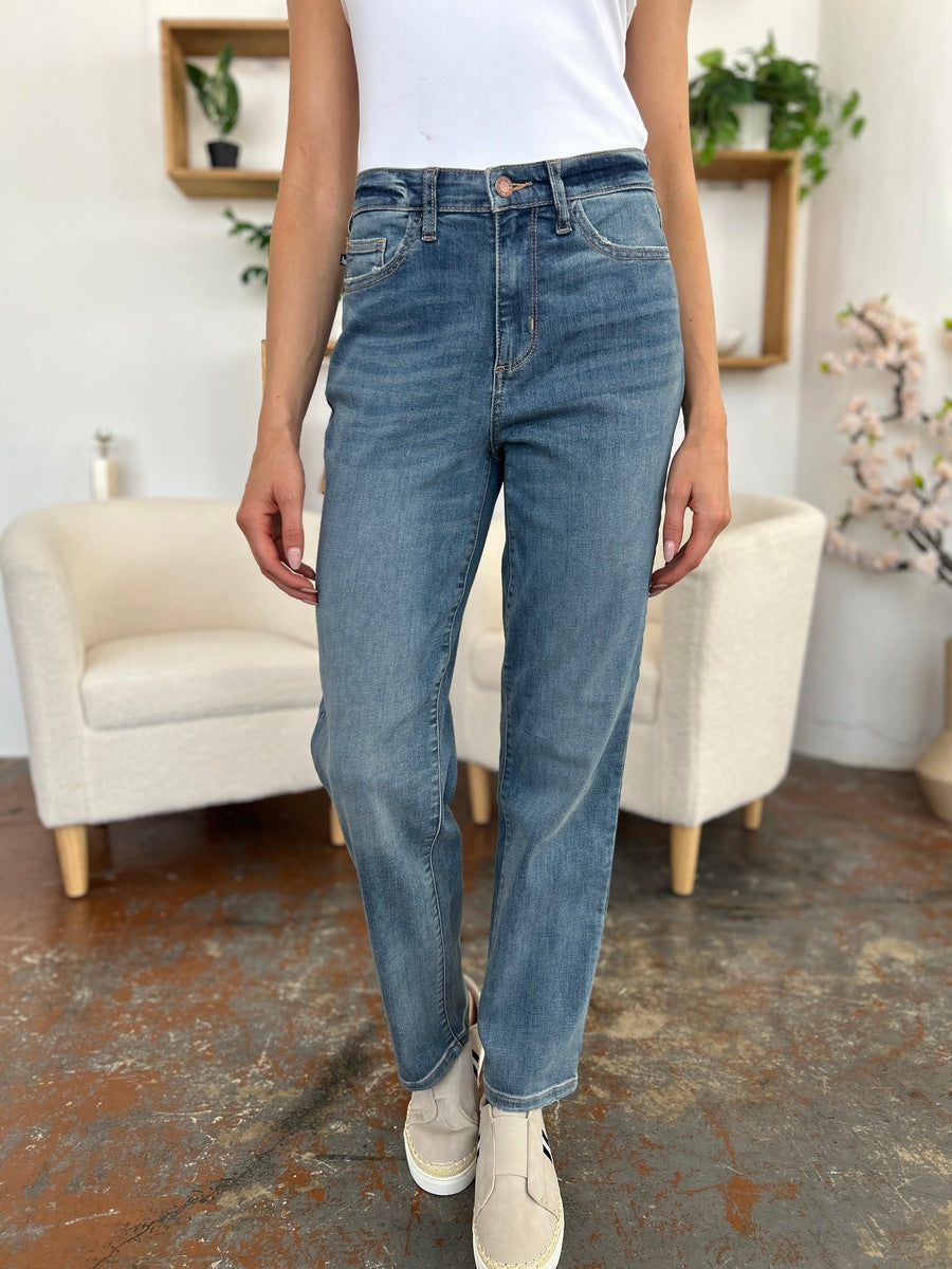 Judy Blue - High Waist Straight Jeans - Size: 0-24W