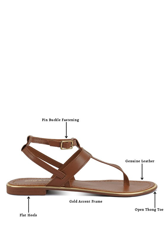 Rag & Co - Irene Flat Thong Sandals