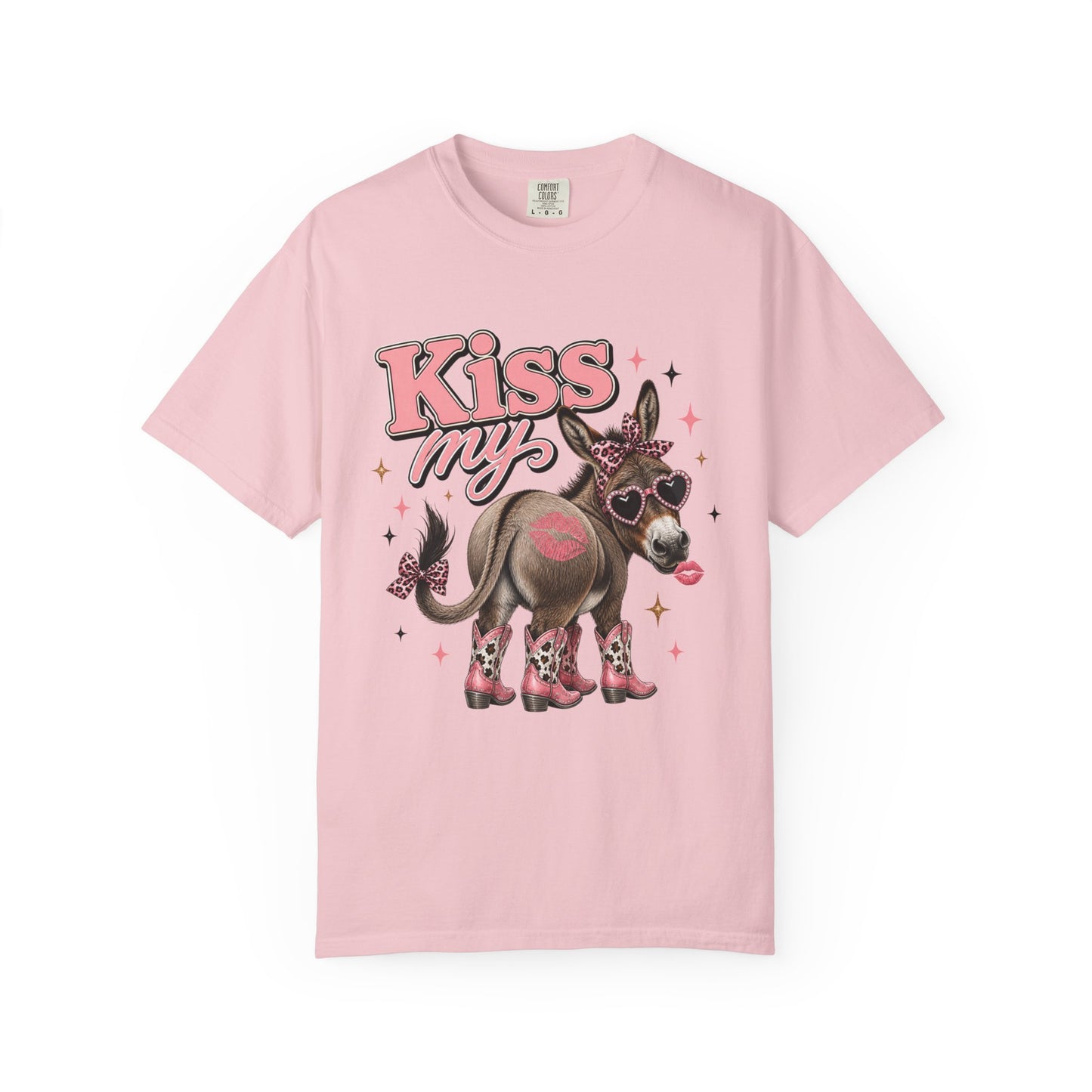 Kiss My Donkey T‑Shirt — Retro Sassy Graphic Tee - Size: S-4XL