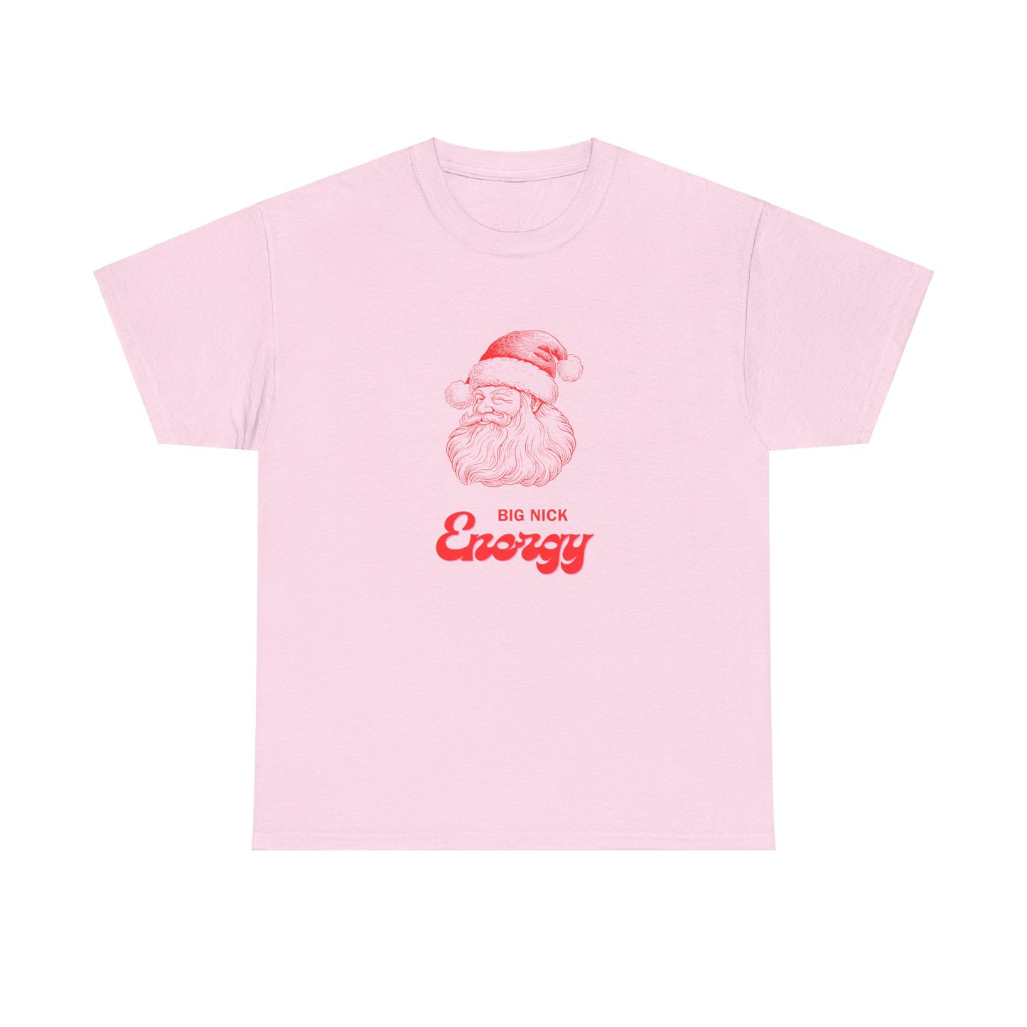 Big Nick Energy - Unisex Heavy Cotton Tee - Size: S-5XL - Christmas Collection