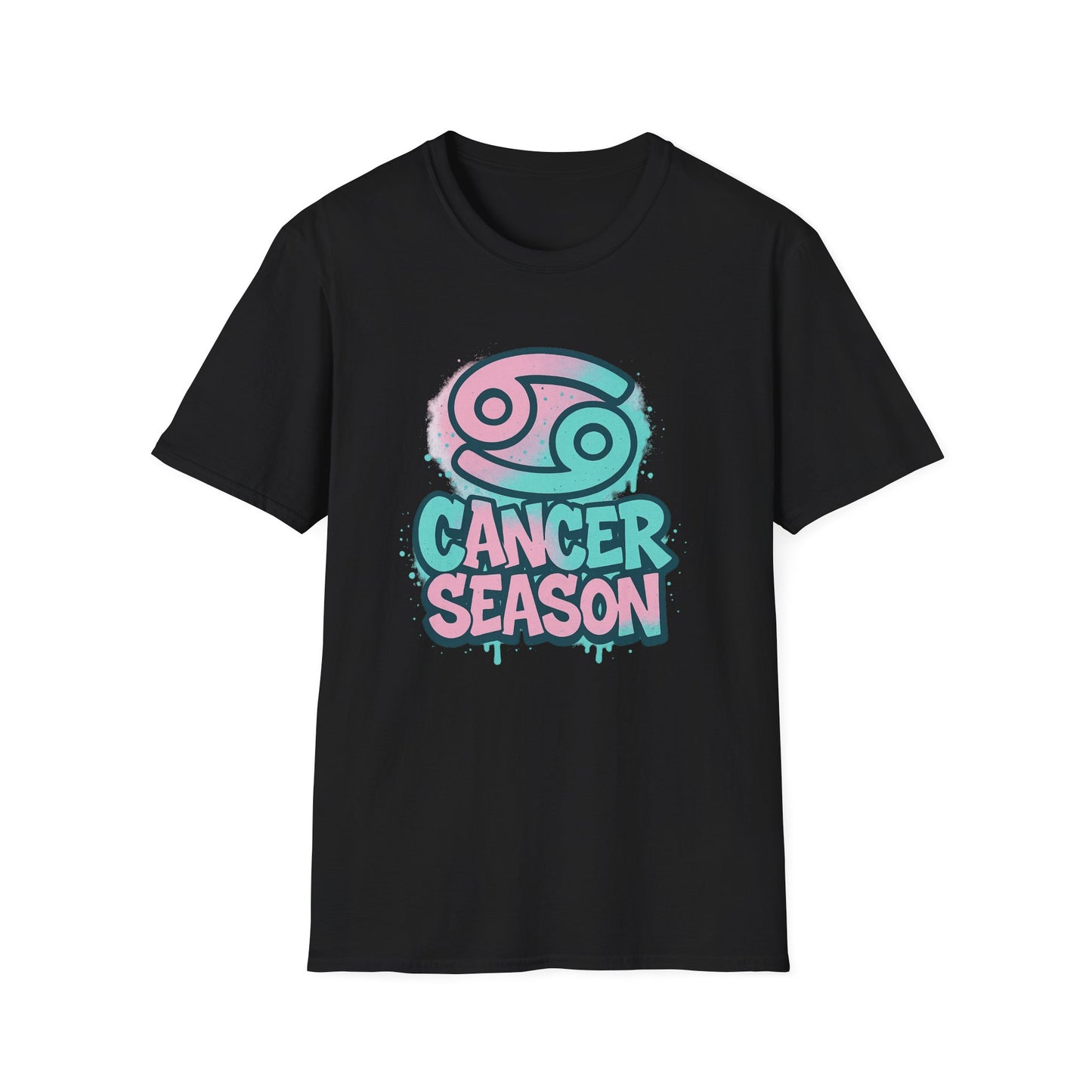 Cancer Season - Unisex Softstyle Graphic T-Shirt - Size: XS-5XL