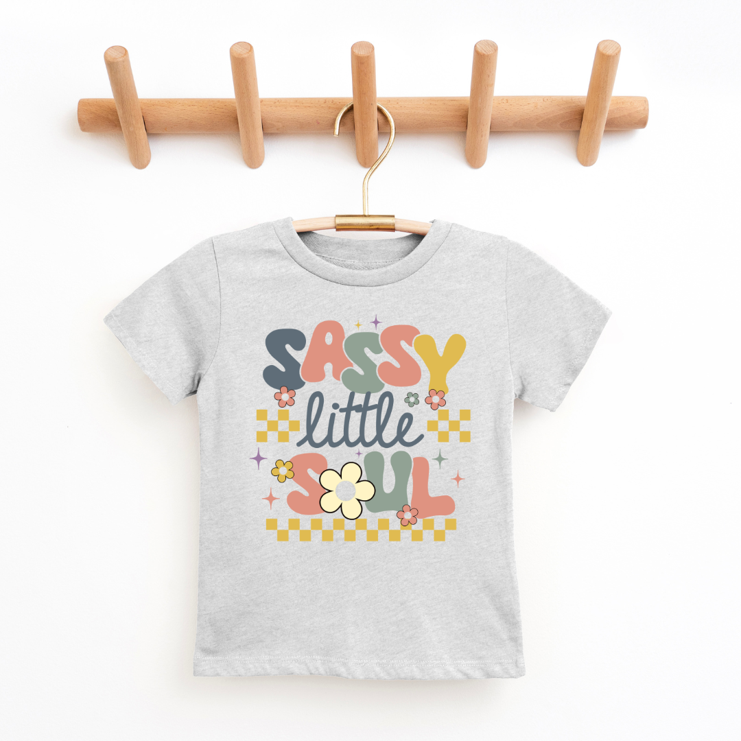 "Sassy Little Soul" - Youth & Toddler Tee - Size: 2T-YXL