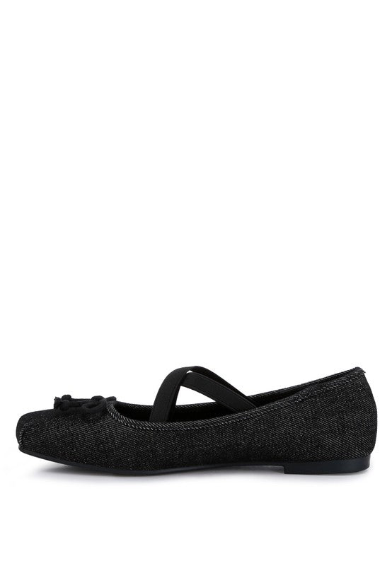 London Rag - Arimer Criss Cross Strap Ballet Flats