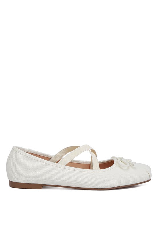 London Rag - Arimer Criss Cross Strap Ballet Flats