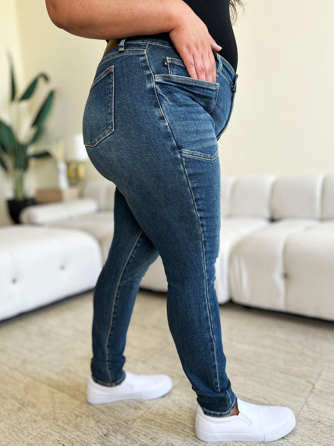 Judy Blue - High Waist Skinny Jeans - Size: 0-24W