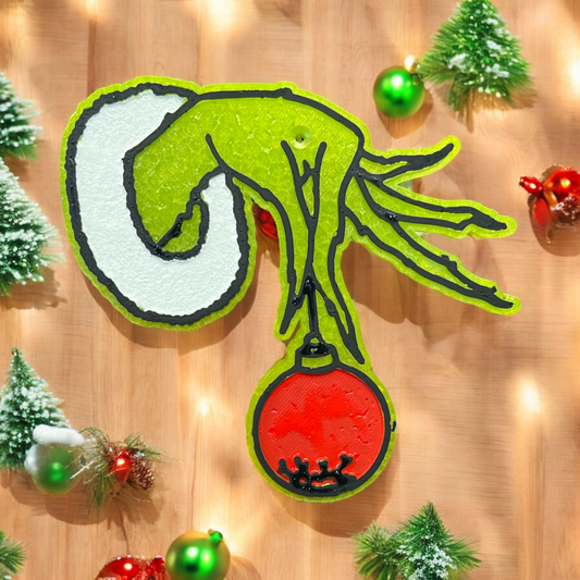 Green Hand Freshie - Christmas Collection