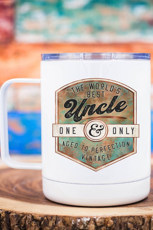 "World's Best Uncle" Travel Mug