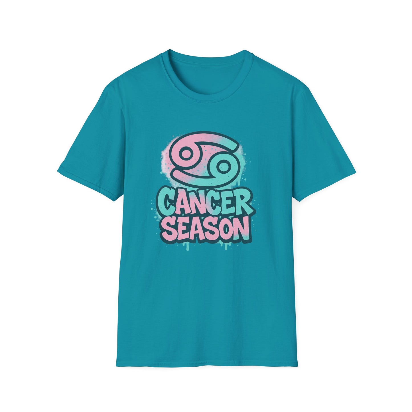 Cancer Season - Unisex Softstyle Graphic T-Shirt - Size: XS-5XL