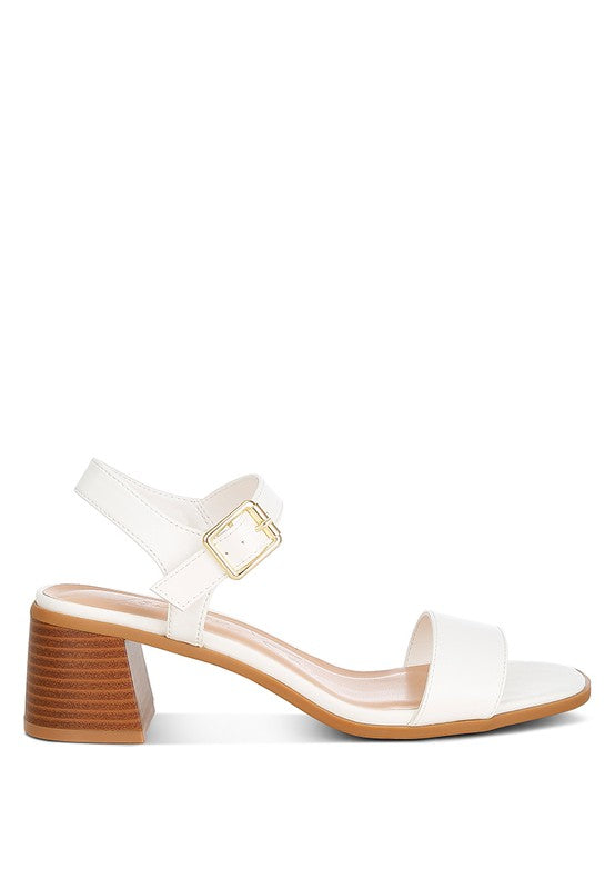 London Rag - Varya Stacked Heel Sandals