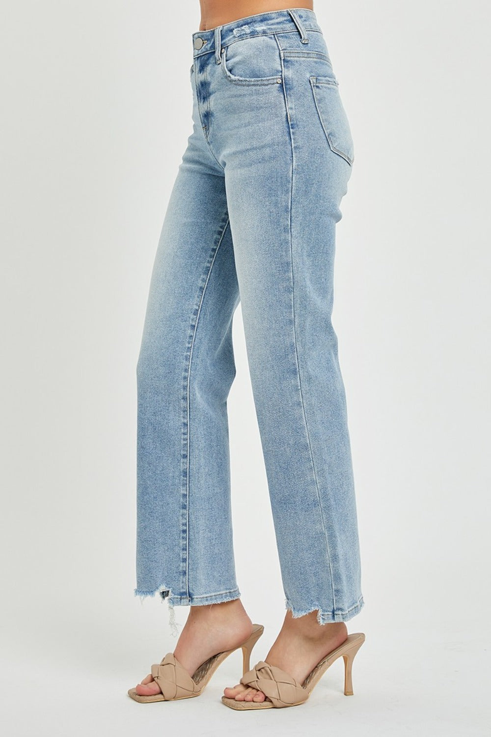 RISEN - High Rise Straight Jeans - Size: 0-3XL