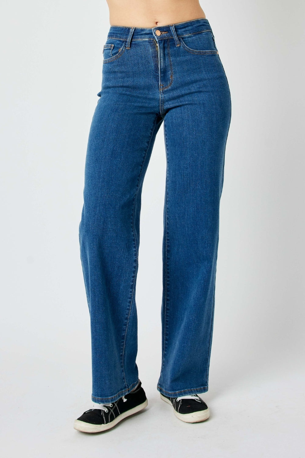 Judy Blue - High Rise Straight Jeans - Size: 0-24W