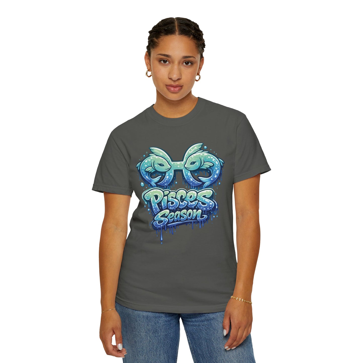 Pisces Season Graphic T-Shirt - Size: S-3XL