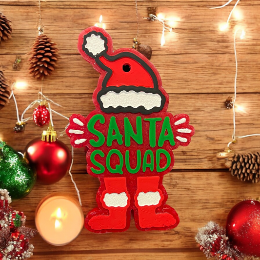 Santa Squad - Freshie Christmas Collection