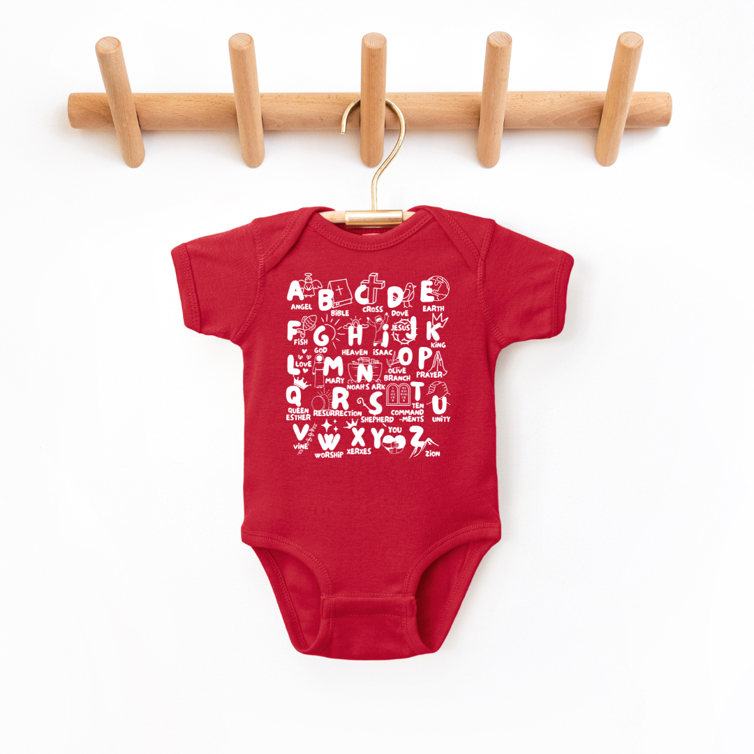 God's ABC's - Infant Bodysuit - Size: NB-24M