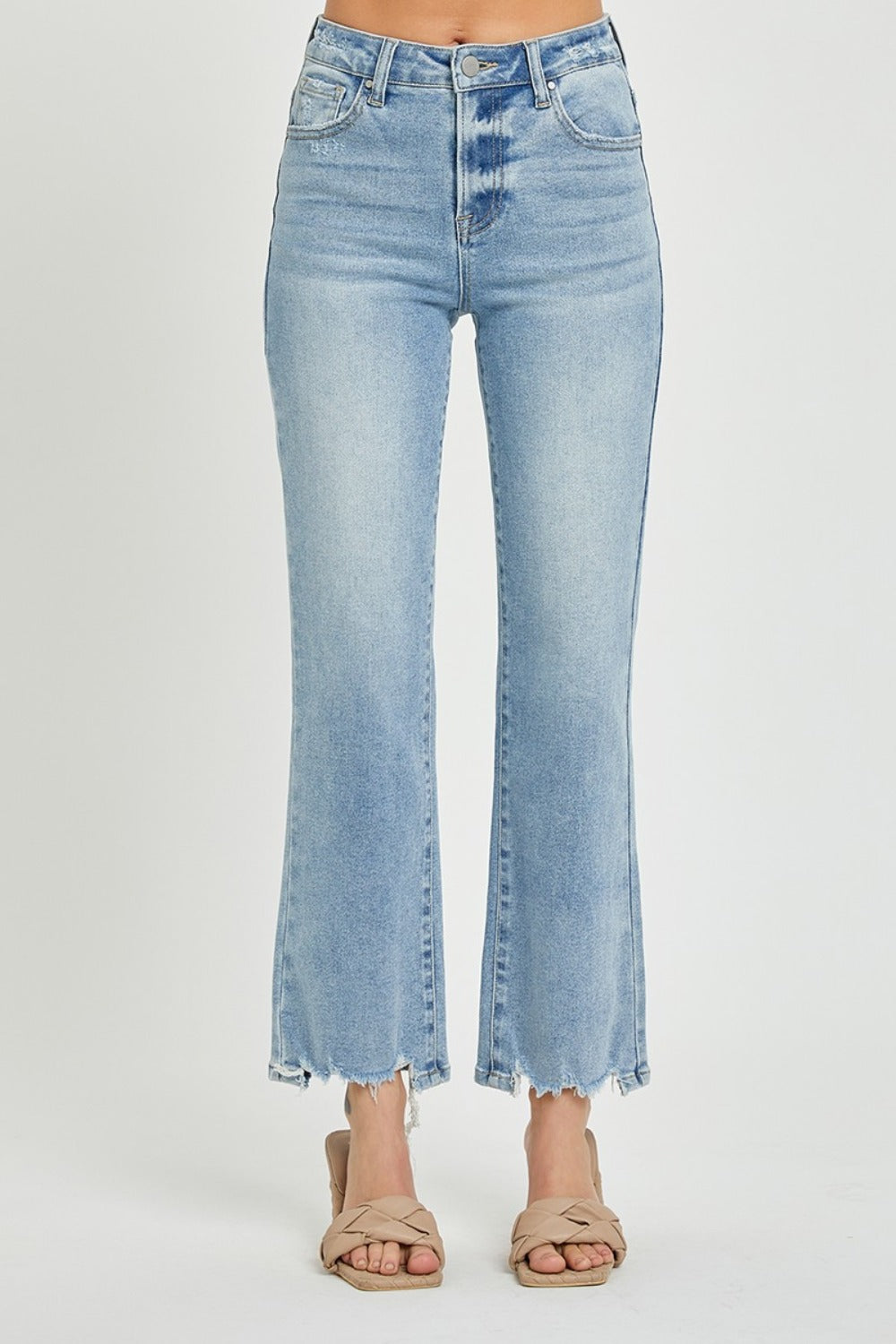 RISEN - High Rise Straight Jeans - Size: 0-3XL