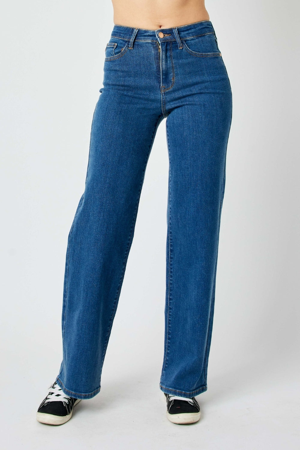 Judy Blue - High Rise Straight Jeans - Size: 0-24W