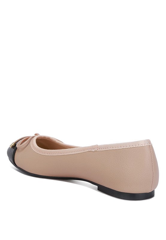 London Rag - Minato Two Tone Ballet Flats