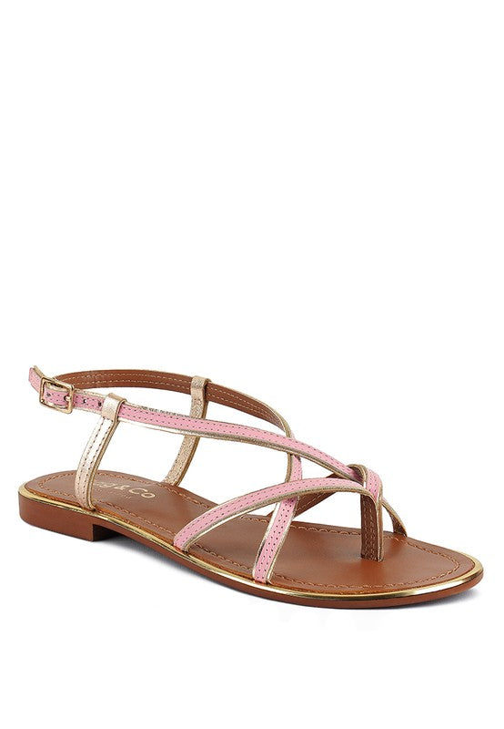 Rag & Co - Pheobe Strappy Flat Sandals