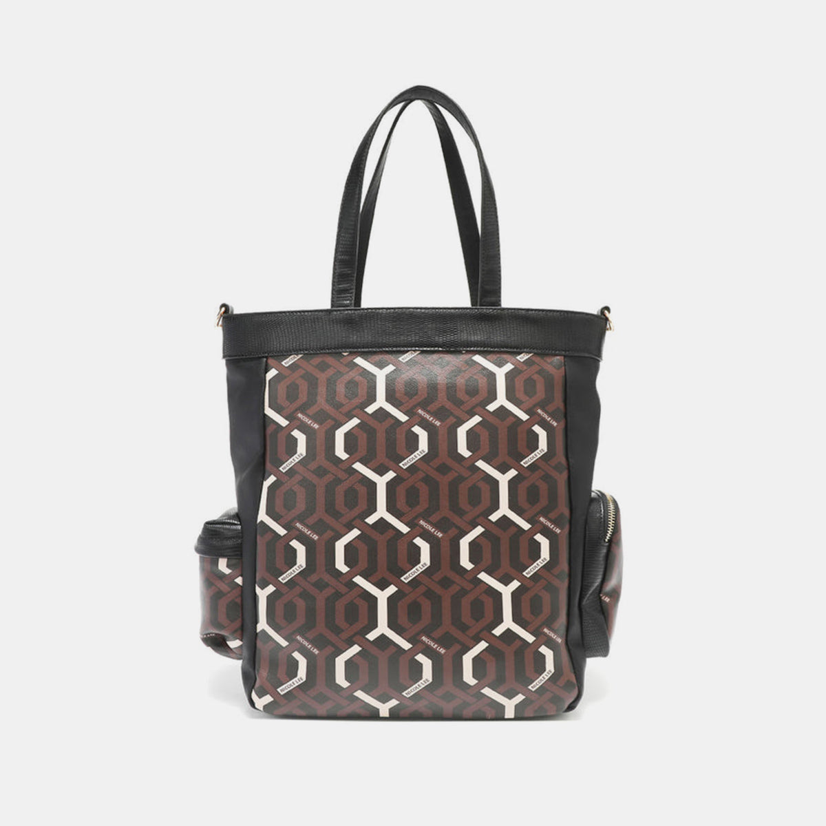 Nicole Lee USA - Geometric Pattern Tote Bag