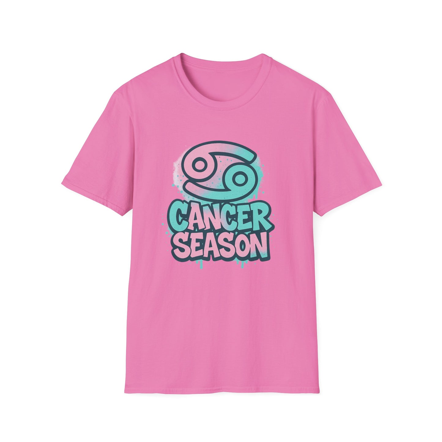 Cancer Season - Unisex Softstyle Graphic T-Shirt - Size: XS-5XL