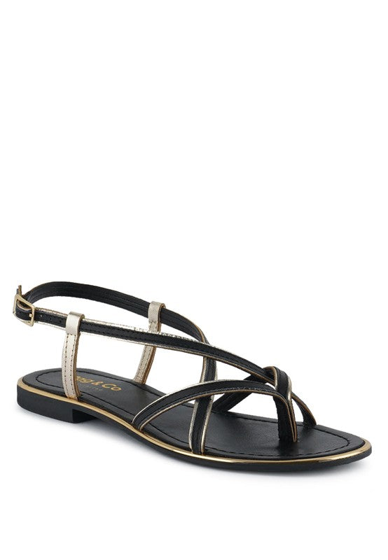 Rag & Co - Pheobe Strappy Flat Sandals