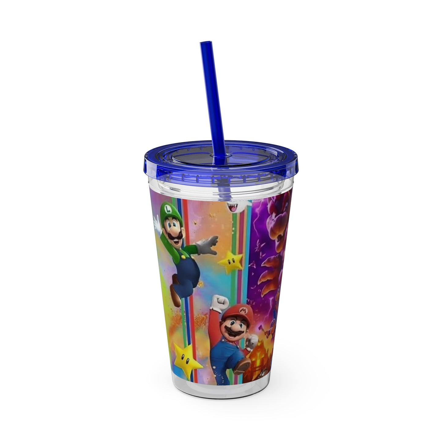 Kids Mario Sunsplash Tumbler with Straw, 16oz